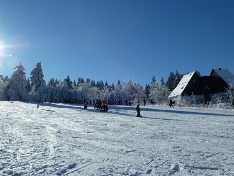 Wintersport in Hahnenklee - Ski und Rodel Wintersport in Hahnenklee